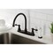 Kingston Brass KB725ACL Centerset Kitchen Faucet with Side Sprayer, Oil Rubbed Bronze KB725ACL - alternate 4